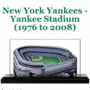 New York Yankees Stadium 3D Replica Collector's Ed